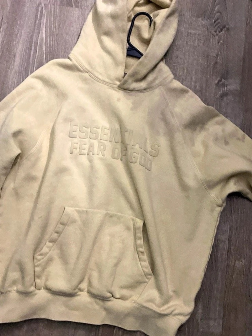 Fear of God Essentials Pullover Hoodie Men's Green